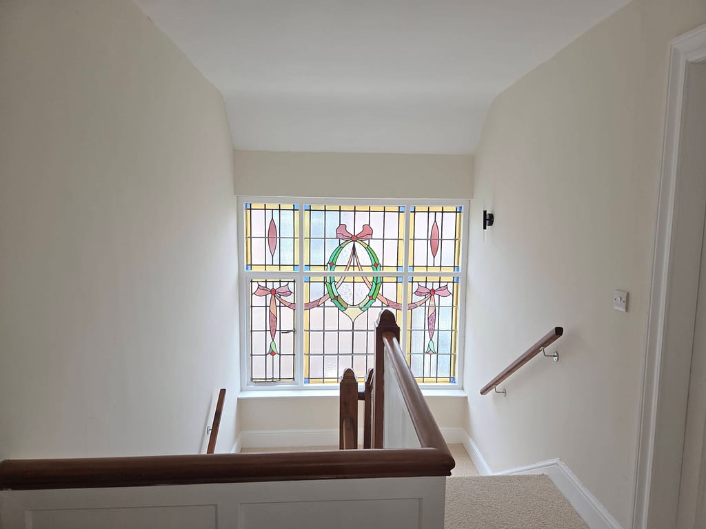 Painted hallway in coleraine