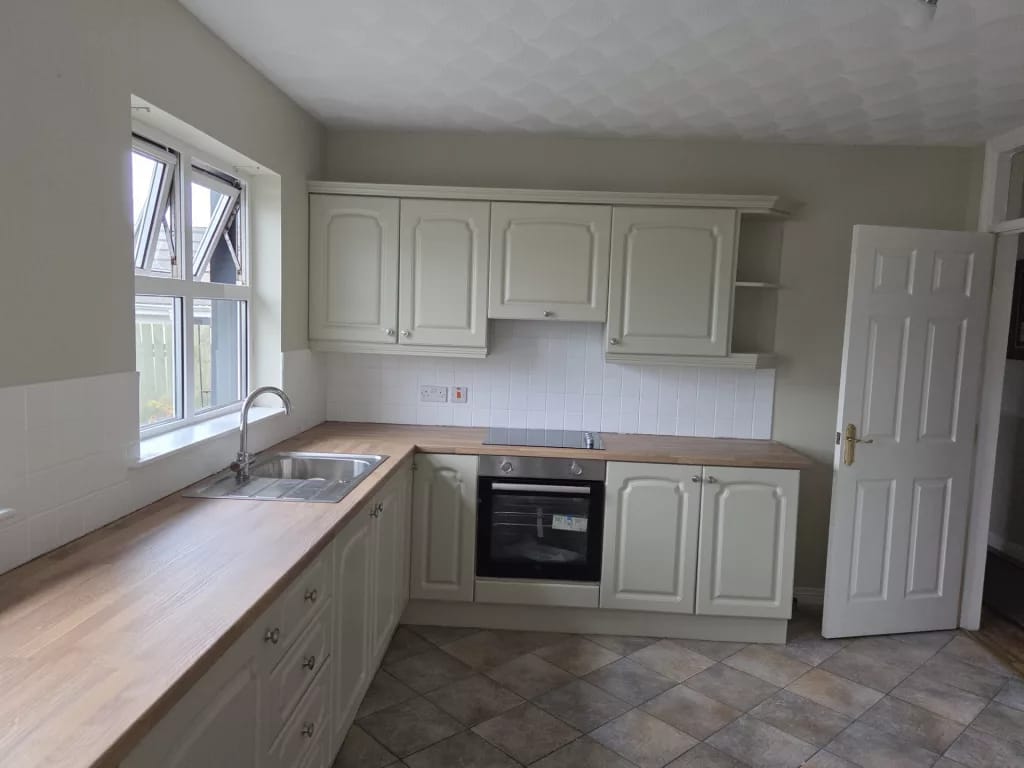 Hand painted kitchen cupboards