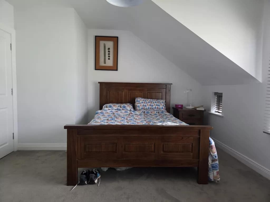 bedroom painted in coleraine